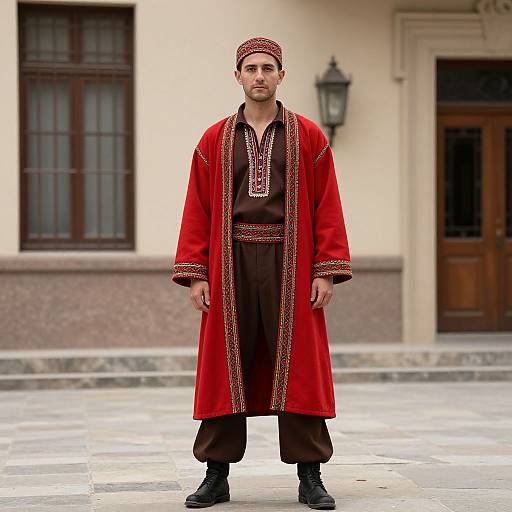 Man in Traditional Regional Costume