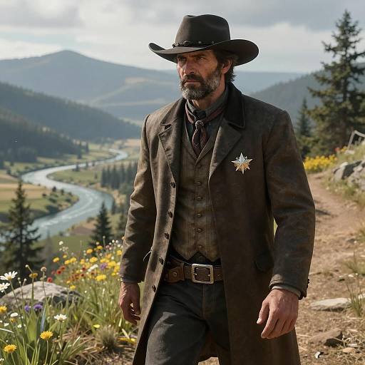 Cinematic Western Chase in Red Dead Redemption