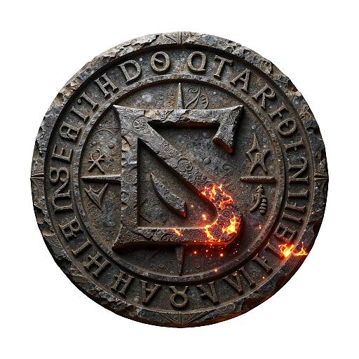 Mystic Dota 2 Ancient Stone Logo