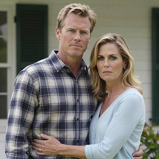 Candid Outdoor Portrait of a Couple