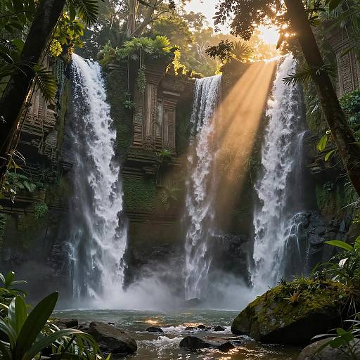 Sunken Temples in Enchanted Jungle