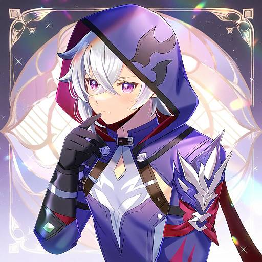 Illustration of Moze (honkai: star rail), honkai (series) in the style of Kou hiyoyo