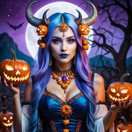 Enchanting Gothic Fantasy Portrait Art
