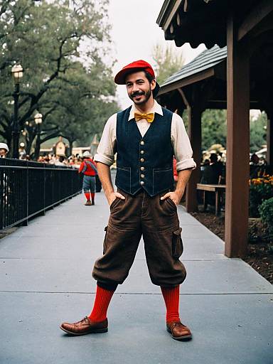 Whimsical Disney-Inspired Costume for Boys