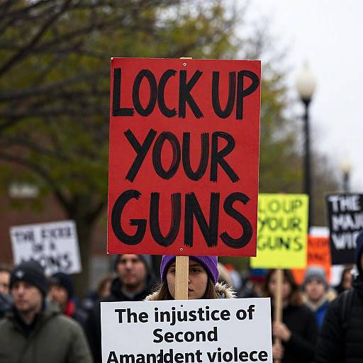 Powerful Protest Against Gun Violence