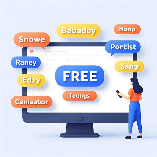 Colorful Text Banner Generator App