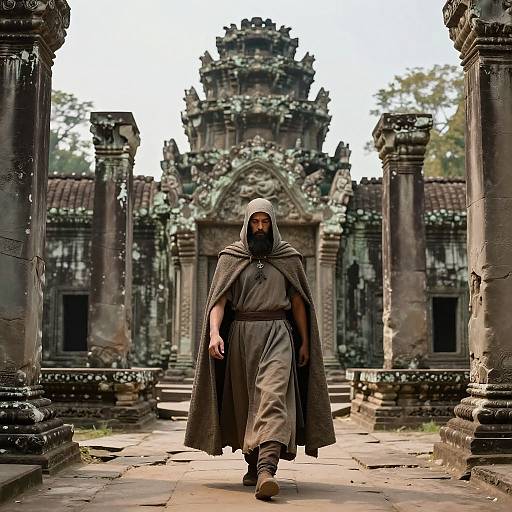 Keeper of Balance in Ancient Ruins