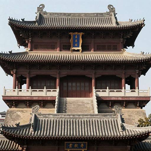 Realistic Intricate Gugong Building