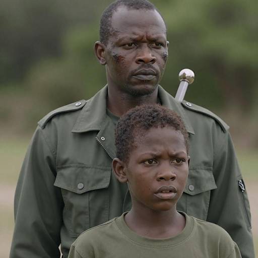 Serious Bond: Men with Military Vibes