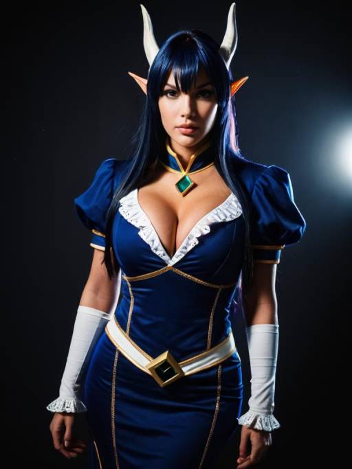 Woman Cosplaying Norea Du Noc Costume