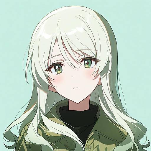 Illustration of Anzai romi, girls und panzer in the style of Unapoppo