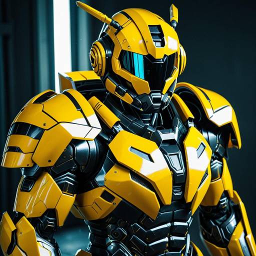 Glossy Bumblebee Cosplay Costume Design