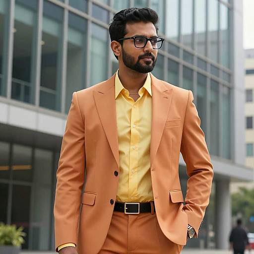 Steve Harvey Inspired Stylish Outfit Photo