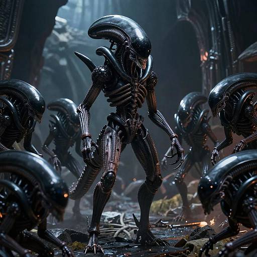 Xenomorph Tyranids Hive Queen