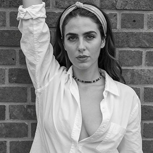 Monochrome Portrait of a Woman