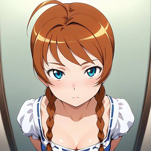 Illustration of Arika yumemiya, my-otome in the style of At2.