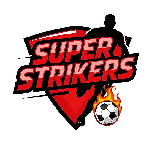 Super Strikers Dynamic Football Emblem