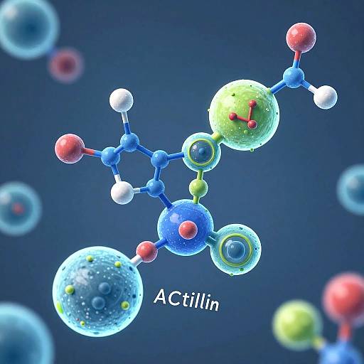 Actilin Enzyme Activity Molecular Animation