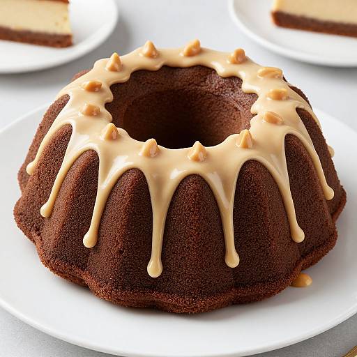 Decadent Chocolate Peanut Butter Bundt Cake
