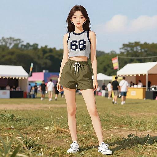 Petite Woman at Vibrant Music Festival