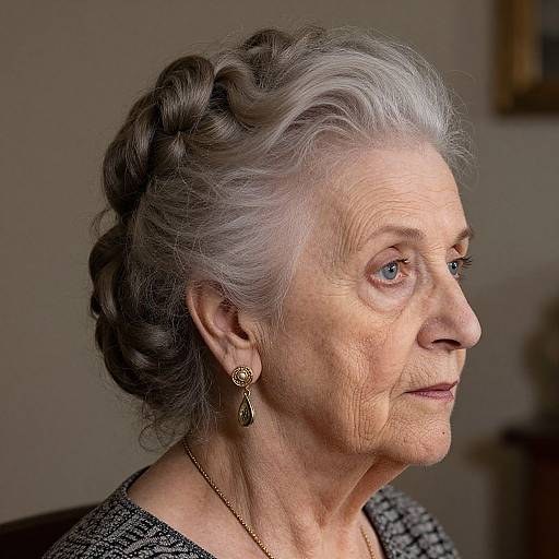 Realistic Portraits of Elderly People