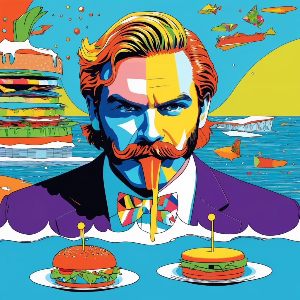 Aquaman's Psychedelic Veggie Delight