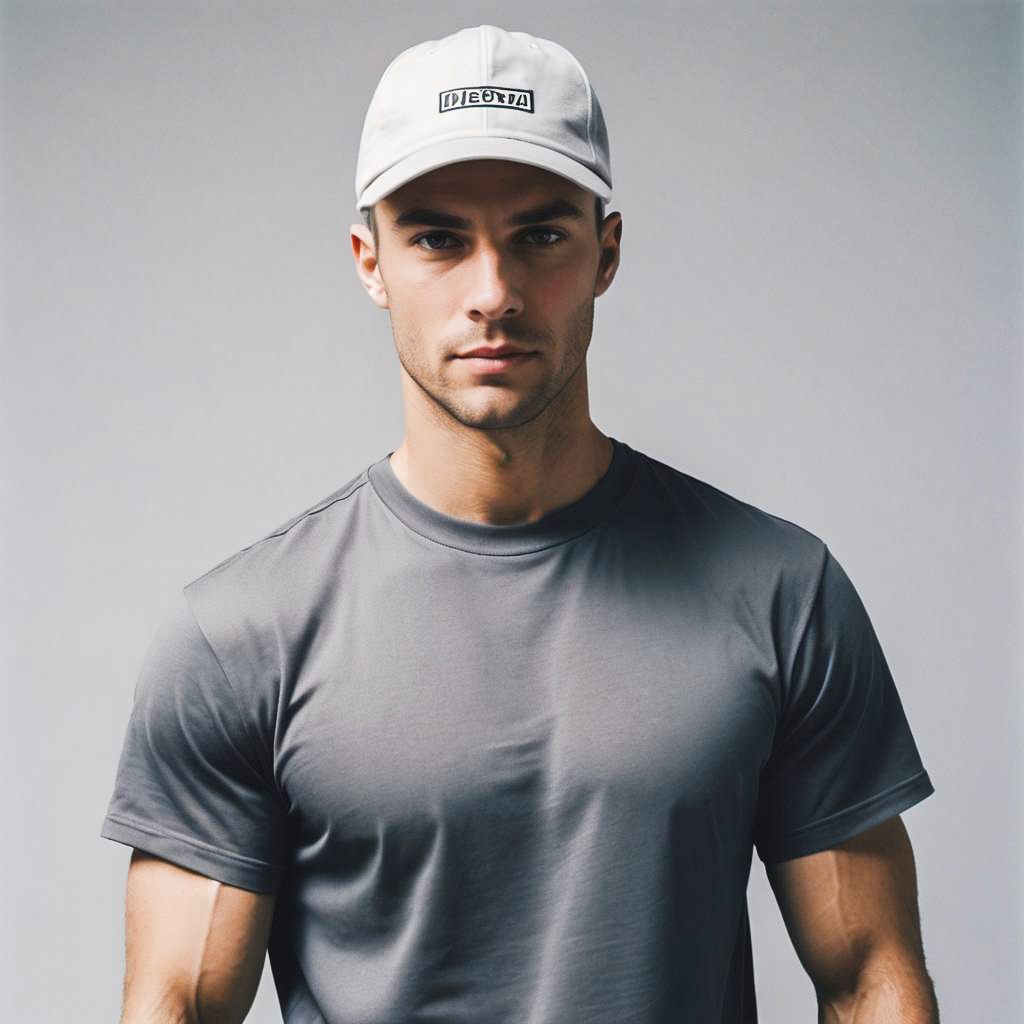 Athletic Man in Casual Sportswear