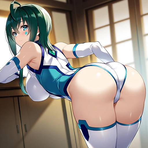 Illustration of Kannagi itsuki, sora wo kakeru shoujo in the style of Ken (coffee michikusa)