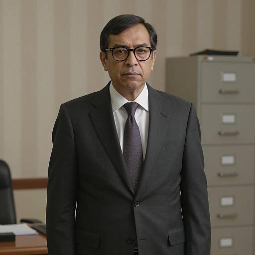 Professional Portrait of a Middle-Aged Man