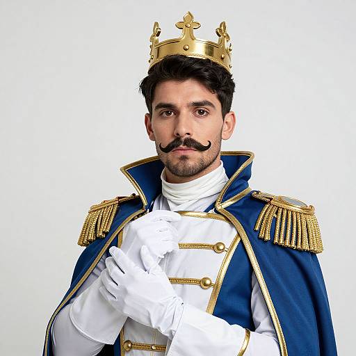 Realistic Clash Royale Prince Portrait