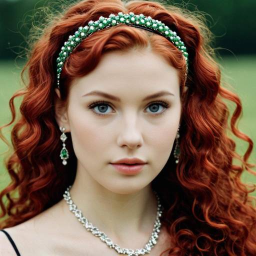Elegant British Icon with Jewelry Focus