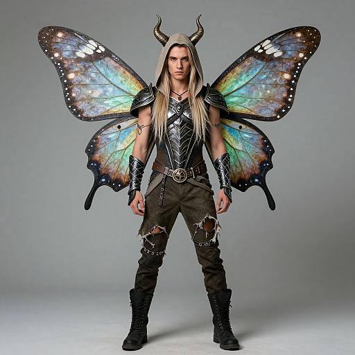 Realistic Fairy Grunge Male Costume