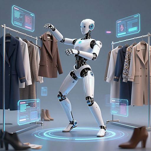 Cyberpunk Android Clothes Changer