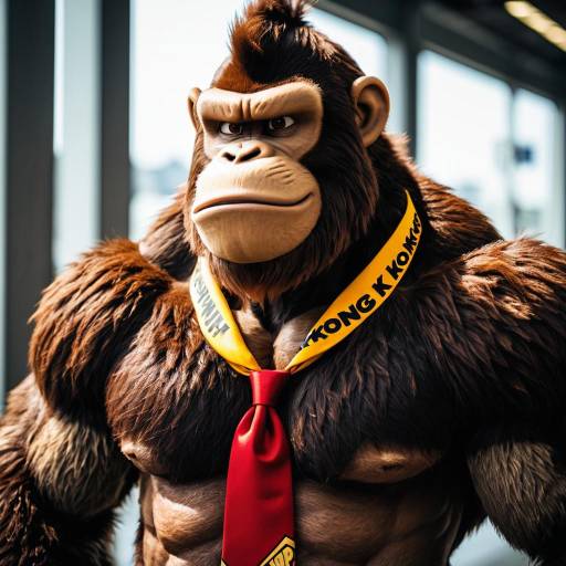 Muscular Donkey Kong Cosplay Costume
