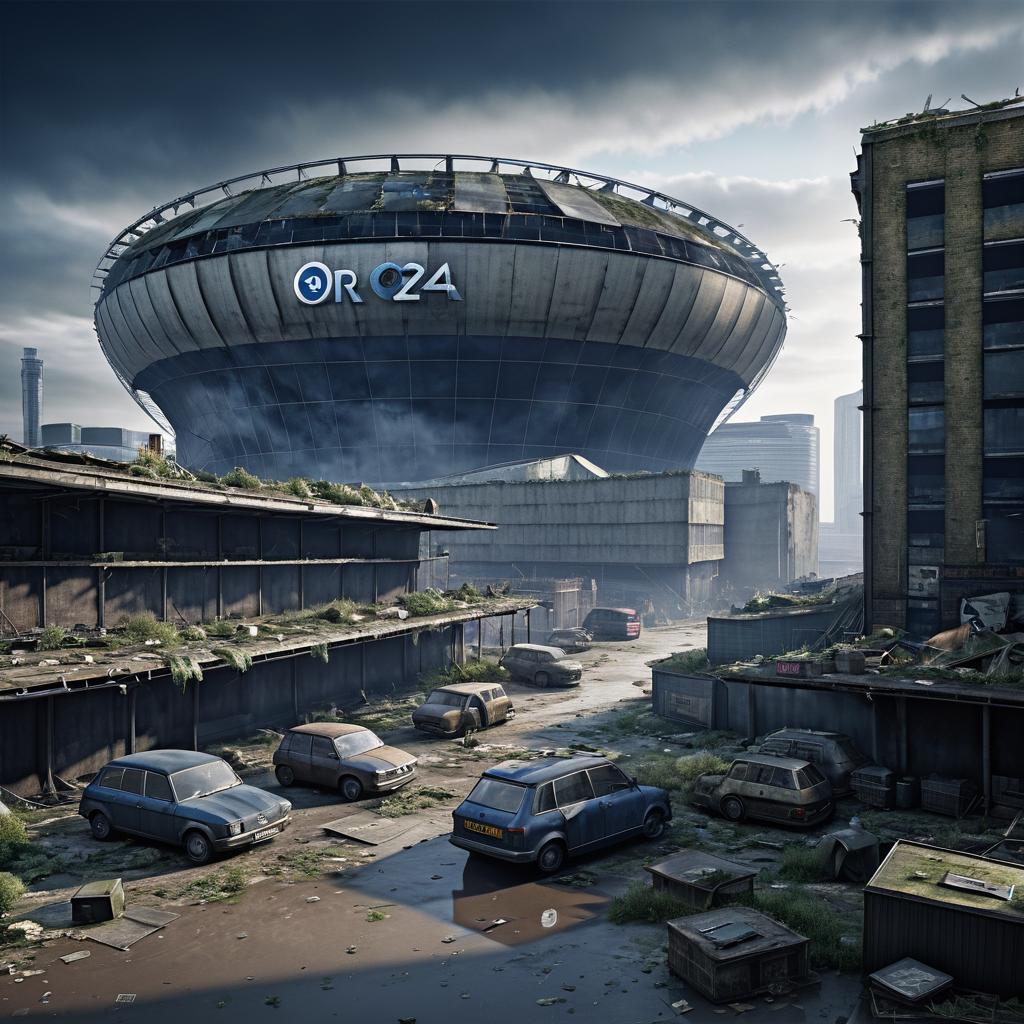 Post-Apocalyptic London: Ruins of the O2 Arena