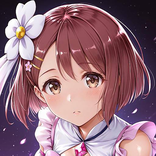 Illustration of Hanadera nodoka, healin' good precure in the style of Ganari ryuu