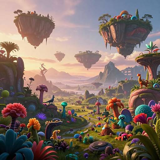 Alien Dawn Exploration Adventure