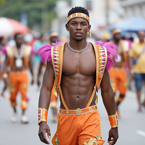 Realistic Rio Carnival Male Costume