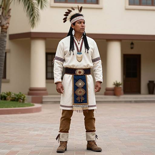 Kateri Tekakwitha in Native Costume