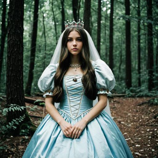Enchanted Bad Princess in Forest