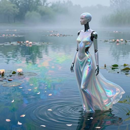 Impressionist Android by Serene Lake