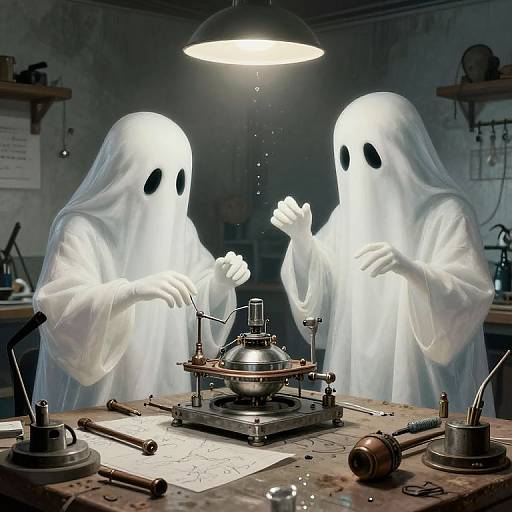 Ghosts Crafting Forgotten Futures