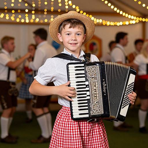 Whimsical Oktoberfest Costume Boy