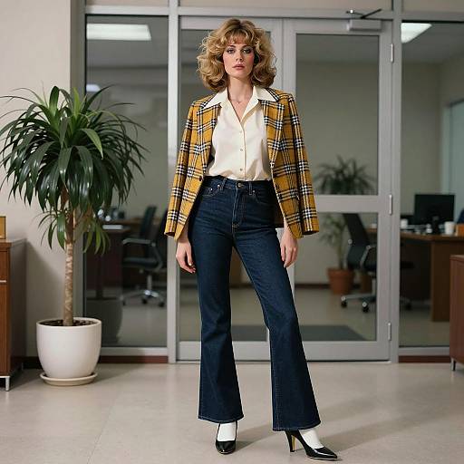 Vintage 1970s Fashion for Working Women