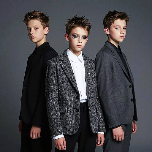 Avant-Garde Crossdresser Teens Editorial