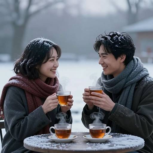 Warmth in a Frosty Afternoon