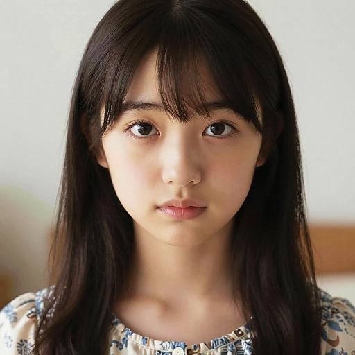 Photorealistic Portrait of a Japanese Girl