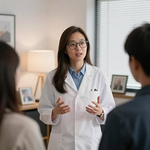 Bright Indoor Scene with Professional Woman