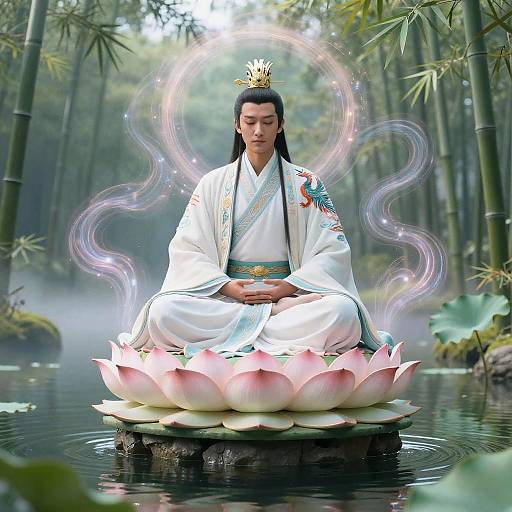 Mystical Xianxia Sect Leader Meditation