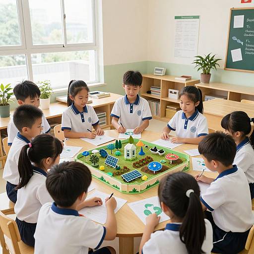 Children Learning Environmental Sustainability